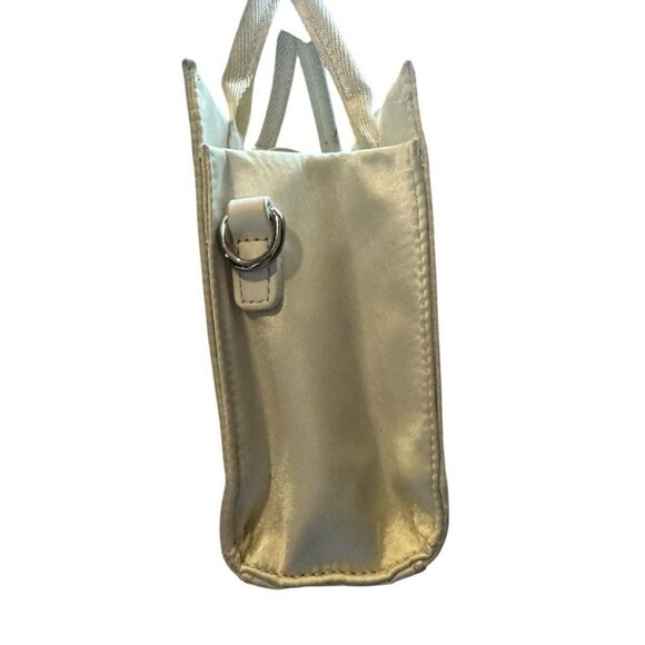 Brandon Blackwood White Cream End Systemic Racism ESR Tote Satin - Picture 7 of 12